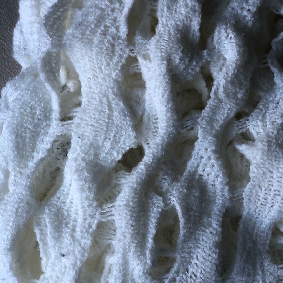 Beautiful Cream Colored Infinity Scarf - Picture 2 of 3